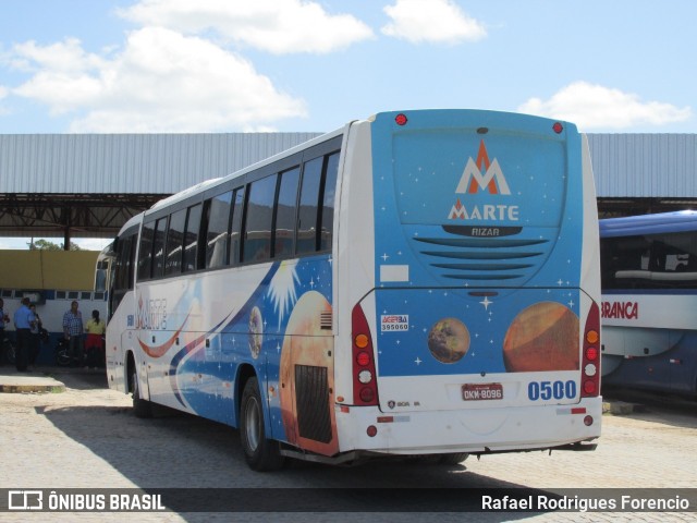 Marte Transportes 0500 na cidade de Esplanada, Bahia, Brasil, por Rafael Rodrigues Forencio. ID da foto: 6543007.