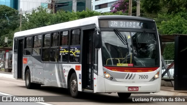 Metra - Sistema Metropolitano de Transporte 7600 na cidade de Brasil, por Luciano Ferreira da Silva. Número da foto: #6587338.