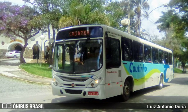 Empresa de Transportes Coutinho 6020 na cidade de Caxambu, Minas Gerais, Brasil, por Luiz Antonio Doria. ID da foto: 6586330.