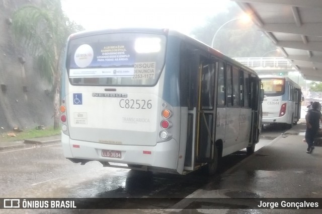 Transportes Estrela C82526 na cidade de Rio de Janeiro, Rio de Janeiro, Brasil, por Jorge Gonçalves. ID da foto: 6586021.