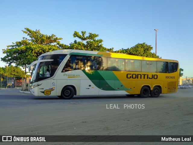 Empresa Gontijo de Transportes 18065 na cidade de Teixeira de Freitas, Bahia, Brasil, por Matheus Leal. ID da foto: 6585958.