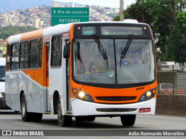 Ônibus Particulares 7717 na cidade de Belo Horizonte, Minas Gerais, Brasil, por Adão Raimundo Marcelino. Número da foto: #6587633.