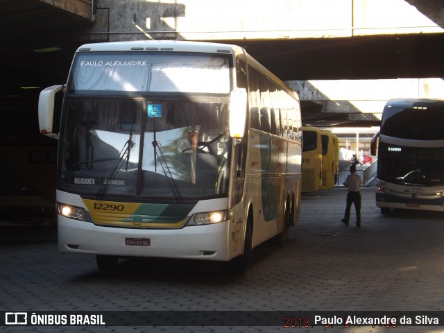 Empresa Gontijo de Transportes 12290 na cidade de Belo Horizonte, Minas Gerais, Brasil, por Paulo Alexandre da Silva. ID da foto: 6587382.