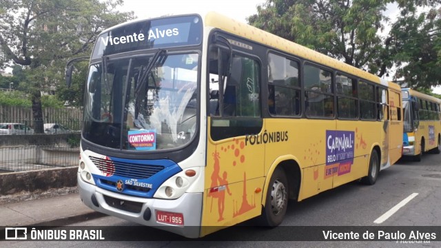 Viação São Silvestre FoliÔnibus 2019 - 34 na cidade de Belo Horizonte, Minas Gerais, Brasil, por Vicente de Paulo Alves. ID da foto: 6586700.