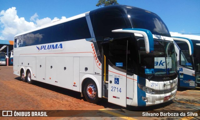 Trans Isaak Turismo 2714 na cidade de Foz do Iguaçu, Paraná, Brasil, por Silvano Barboza da Silva. Número da foto: #6585977.