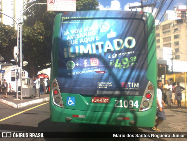 OT Trans - Ótima Salvador Transportes 21094 na cidade de Salvador, Bahia, Brasil, por Mario dos Santos Nogueira Junior. ID da foto: 6586858.