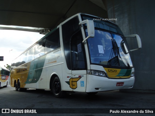 Empresa Gontijo de Transportes 12520 na cidade de Belo Horizonte, Minas Gerais, Brasil, por Paulo Alexandre da Silva. ID da foto: 6587401.