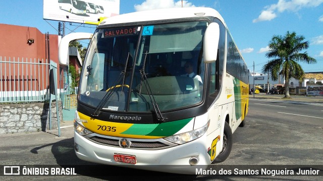 Empresa Gontijo de Transportes 7035 na cidade de Feira de Santana, Bahia, Brasil, por Mario dos Santos Nogueira Junior. Número da foto: #6586096.