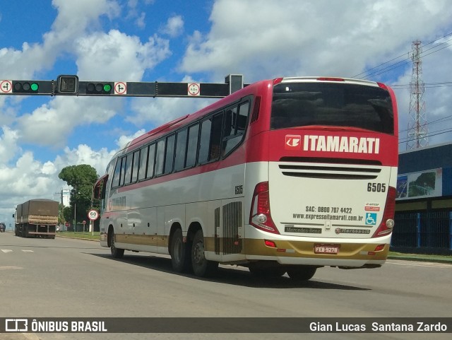 Expresso Itamarati 6505 na cidade de Ji-Paraná, Rondônia, Brasil, por Gian Lucas  Santana Zardo. ID da foto: 6585906.