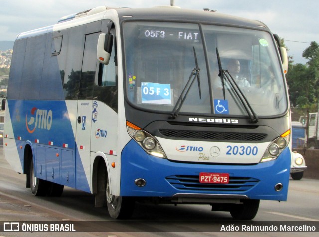 Transjuatuba > Stilo Transportes 20300 na cidade de Belo Horizonte, Minas Gerais, Brasil, por Adão Raimundo Marcelino. ID da foto: 6589635.