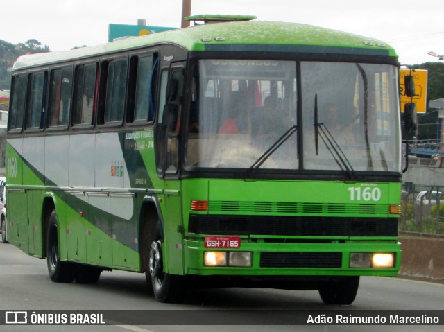 Odilon Bus 1160 na cidade de Belo Horizonte, Minas Gerais, Brasil, por Adão Raimundo Marcelino. ID da foto: 6589698.