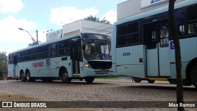 Empresa de Transporte Coletivo Viamão 8213 na cidade de Viamão, Rio Grande do Sul, Brasil, por Max Ramos. ID da foto: 6588476.