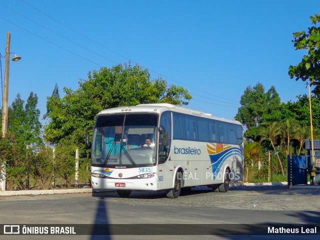 Expresso Brasileiro 5835 na cidade de Teixeira de Freitas, Bahia, Brasil, por Matheus Leal. ID da foto: 6590151.