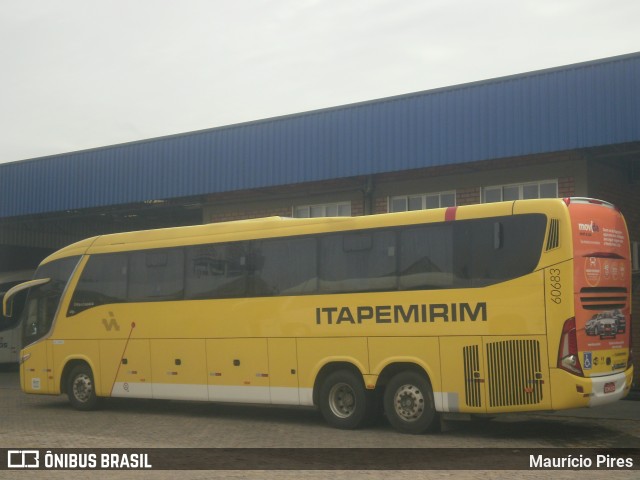Viação Itapemirim 60683 na cidade de Porto Alegre, Rio Grande do Sul, Brasil, por Maurício Pires. Número da foto: #6588659.