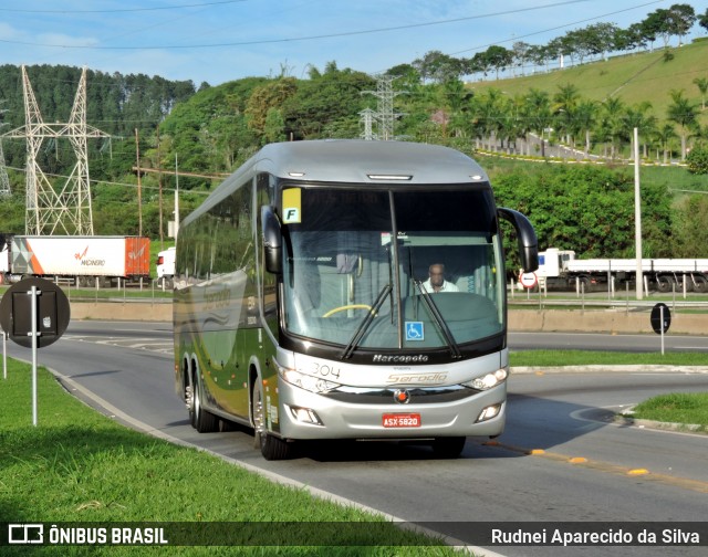 Serodio Turismo 2304 na cidade de Aparecida, São Paulo, Brasil, por Rudnei Aparecido da Silva. ID da foto: 6589252.