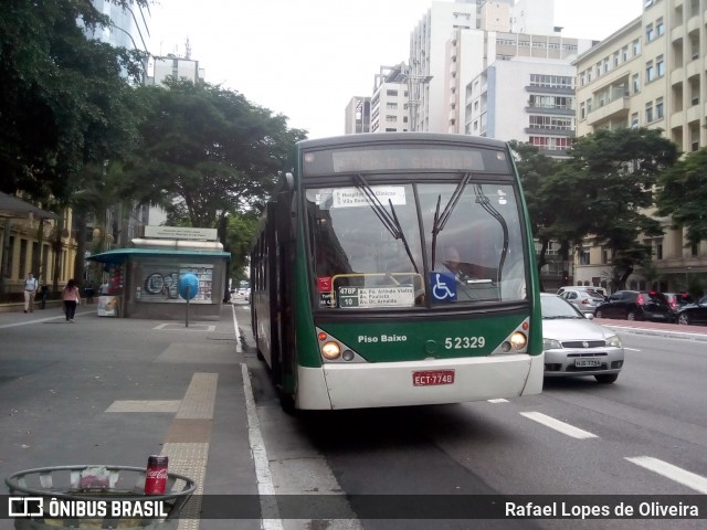 Via Sul Transportes Urbanos 5 2329 na cidade de São Paulo, São Paulo, Brasil, por Rafael Lopes de Oliveira. ID da foto: 6588081.