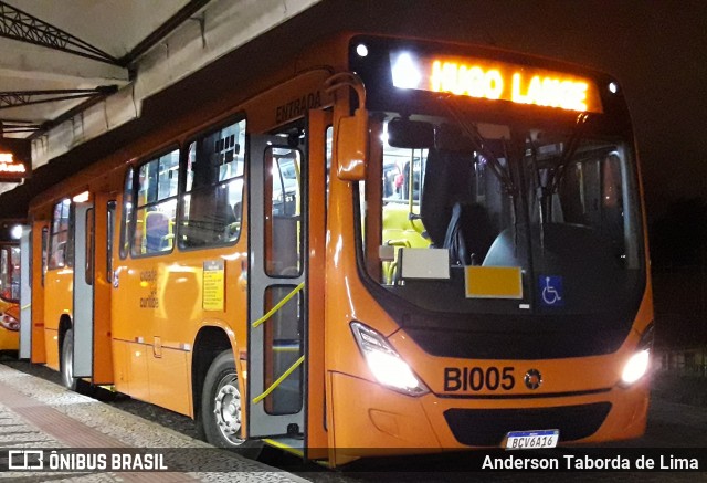 Transporte Coletivo Glória BI005 na cidade de Curitiba, Paraná, Brasil, por Anderson Taborda de Lima. Número da foto: #6589699.