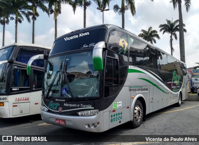 MT Transportes 4223 na cidade de Aparecida, São Paulo, Brasil, por Vicente de Paulo Alves. Número da foto: #6589376.