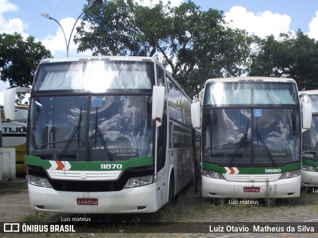 Empresa Gontijo de Transportes 11870 na cidade de Belo Horizonte, Minas Gerais, Brasil, por Luiz Otavio Matheus da Silva. ID da foto: 6590854.