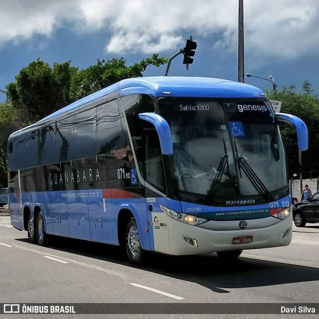 Expresso Guanabara 512 na cidade de Fortaleza, Ceará, Brasil, por Davi Silva. Número da foto: #6591807.
