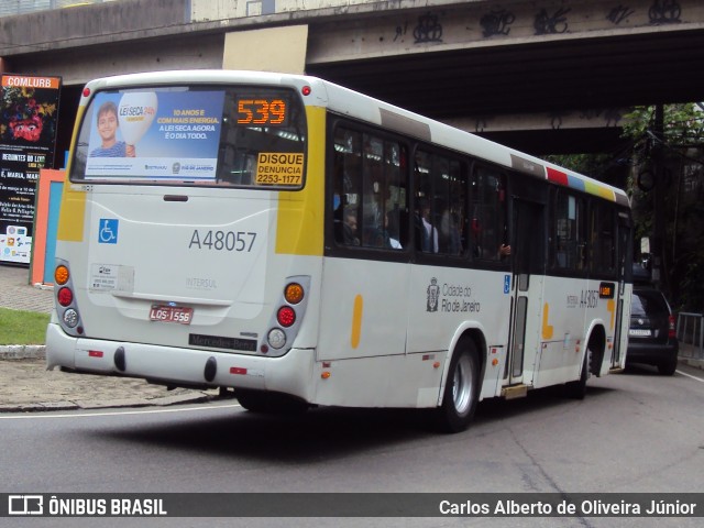 Auto Viação Alpha A48057 na cidade de Rio de Janeiro, Rio de Janeiro, Brasil, por Carlos Alberto de Oliveira Júnior. Número da foto: #6591816.