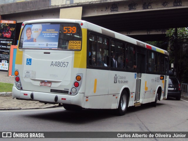 Auto Viação Alpha A48057 na cidade de Rio de Janeiro, Rio de Janeiro, Brasil, por Carlos Alberto de Oliveira Júnior. ID da foto: 6591816.