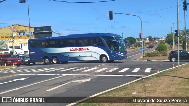 Viação Águia Branca 26380 na cidade de São Mateus, Espírito Santo, Brasil, por Giovani de Souza Pereira. ID da foto: 6593530.