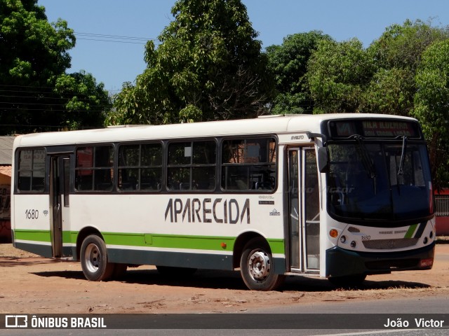 Viação Nossa Senhora Aparecida 1680 na cidade de Governador Edison Lobão, Maranhão, Brasil, por João Victor. ID da foto: 6593347.