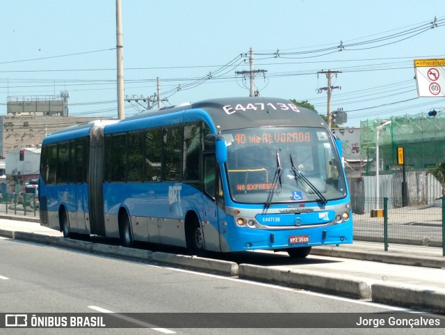 Auto Viação Três Amigos E44713B na cidade de Rio de Janeiro, Rio de Janeiro, Brasil, por Jorge Gonçalves. ID da foto: 6593865.