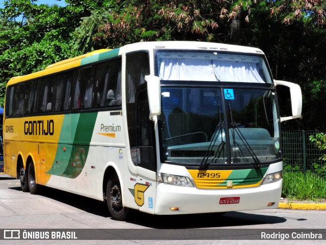 Empresa Gontijo de Transportes 12495 na cidade de São Paulo, São Paulo, Brasil, por Rodrigo Coimbra. Número da foto: #6592255.