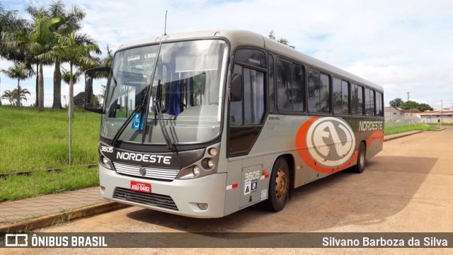 Expresso Nordeste 3505 na cidade de Campo Mourão, Paraná, Brasil, por Silvano Barboza da Silva. ID da foto: 6592890.