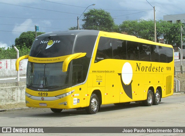 Viação Nordeste 1819 na cidade de Natal, Rio Grande do Norte, Brasil, por Joao Paulo Nascimento Silva. Número da foto: #6593294.