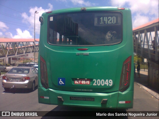 OT Trans - Ótima Salvador Transportes 20049 na cidade de Salvador, Bahia, Brasil, por Mario dos Santos Nogueira Junior. ID da foto: 6592627.