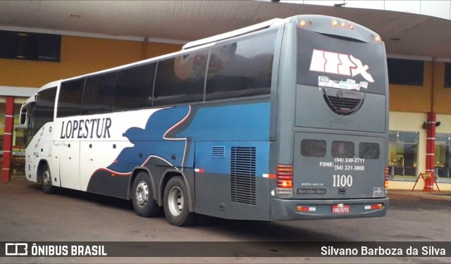 Lopestur - Lopes Turismo e Transportes 1100 na cidade de Corbélia, Paraná, Brasil, por Silvano Barboza da Silva. ID da foto: 6592882.