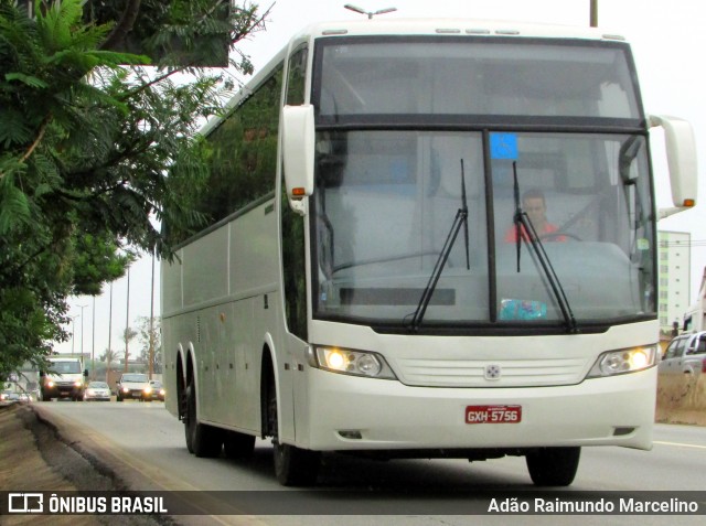 Ônibus Particulares 5756 na cidade de Belo Horizonte, Minas Gerais, Brasil, por Adão Raimundo Marcelino. Número da foto: #6593793.