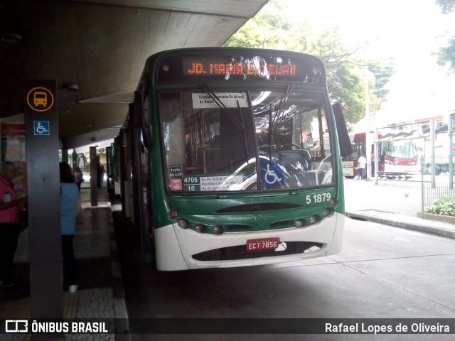 Via Sul Transportes Urbanos 5 1879 na cidade de São Paulo, São Paulo, Brasil, por Rafael Lopes de Oliveira. Número da foto: #6592290.