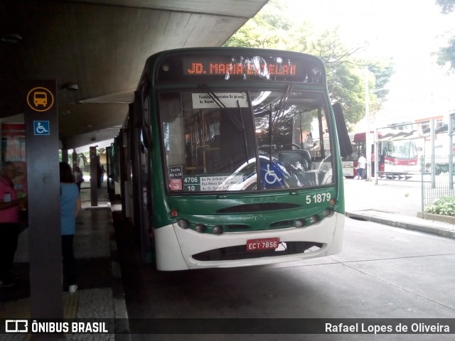 Via Sul Transportes Urbanos 5 1879 na cidade de São Paulo, São Paulo, Brasil, por Rafael Lopes de Oliveira. ID da foto: 6592290.