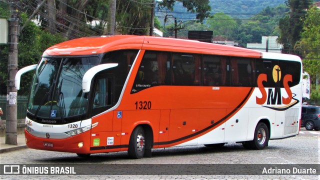 SMS Transportes 1320 na cidade de Petrópolis, Rio de Janeiro, Brasil, por Adriano Duarte. ID da foto: 6594681.