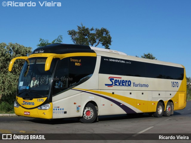 Severo Turismo 1570 na cidade de Brasília, Distrito Federal, Brasil, por Ricardo Vieira. ID da foto: 6595175.