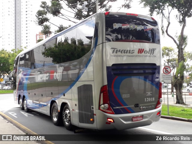 Trans Wolff Transportes e Turismo 12018 na cidade de Curitiba, Paraná, Brasil, por Zé Ricardo Reis. Número da foto: #6595473.