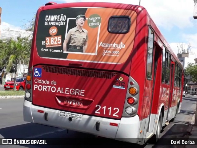 VTC - Viação Teresópolis Cavalhada 2112 na cidade de Porto Alegre, Rio Grande do Sul, Brasil, por Davi Borba. Número da foto: #6594412.