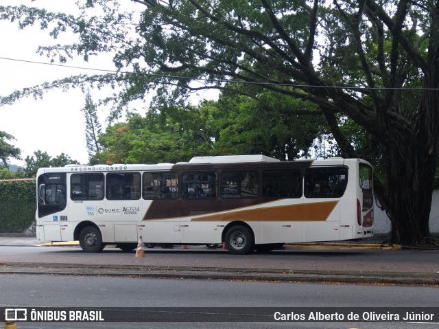 Erig Transportes > Gire Transportes A63534 na cidade de Rio de Janeiro, Rio de Janeiro, Brasil, por Carlos Alberto de Oliveira Júnior. Número da foto: #6595145.