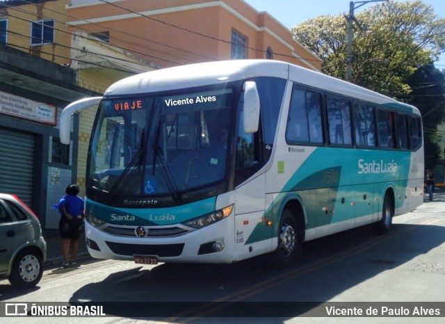 Expresso Santa Luzia 11500 na cidade de Matozinhos, Minas Gerais, Brasil, por Vicente de Paulo Alves. Número da foto: #6594261.
