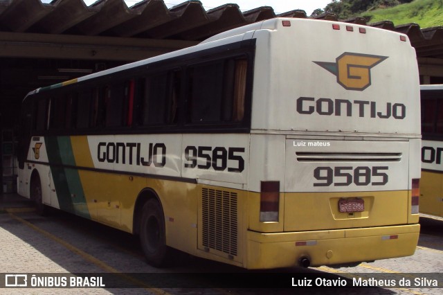 Empresa Gontijo de Transportes 9585 na cidade de Belo Horizonte, Minas Gerais, Brasil, por Luiz Otavio Matheus da Silva. ID da foto: 6594843.