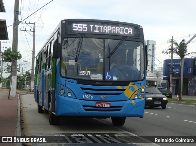 Metropolitana Transportes e Serviços 11050 na cidade de Vitória, Espírito Santo, Brasil, por Reinaldo Coimbra. Número da foto: #6598142.