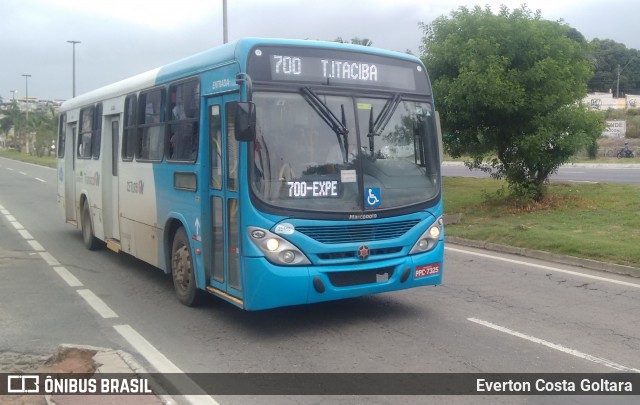 Viação Satélite 25455 na cidade de Cariacica, Espírito Santo, Brasil, por Everton Costa Goltara. Número da foto: #6596018.