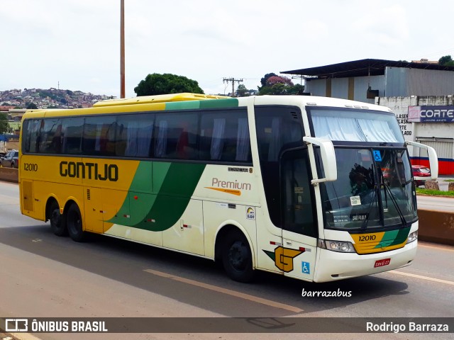 Empresa Gontijo de Transportes 12010 na cidade de Belo Horizonte, Minas Gerais, Brasil, por Rodrigo Barraza. ID da foto: 6597008.