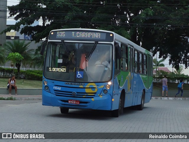 Metropolitana Transportes e Serviços 11046 na cidade de Vitória, Espírito Santo, Brasil, por Reinaldo Coimbra. ID da foto: 6598148.