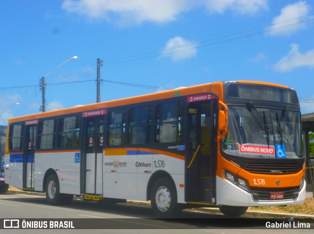 Itamaracá Transportes 1.576 na cidade de Igarassu, Pernambuco, Brasil, por Gabriel Lima. ID da foto: 6596439.