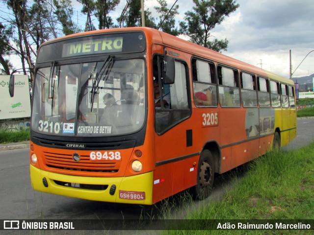 Viação Santa Edwiges 69438 na cidade de Contagem, Minas Gerais, Brasil, por Adão Raimundo Marcelino. Número da foto: #6597661.